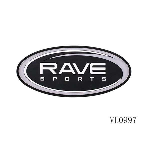 clothing pvc rubber badge label