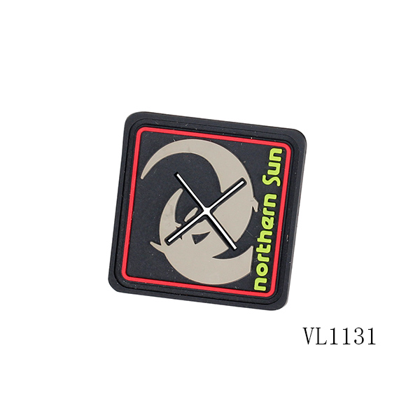 clothing pvc rubber labels badges