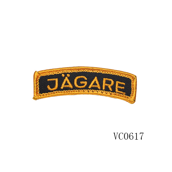 emboridery velcro label