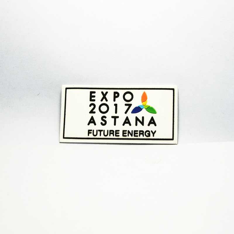 customized jacket silicone epoxy label