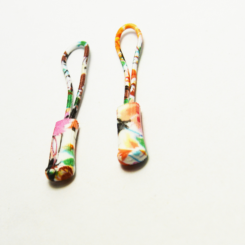 colorful apparel zipper pull tab