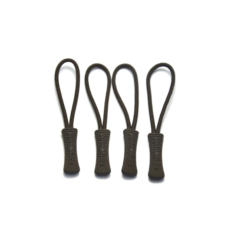 cords l rubber plastic zipper puller