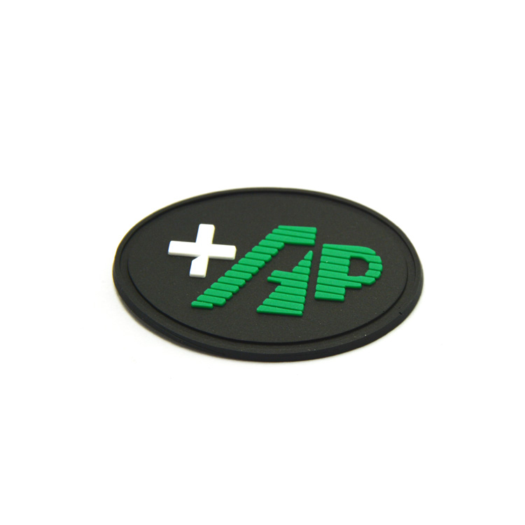 Rubber badge for garment