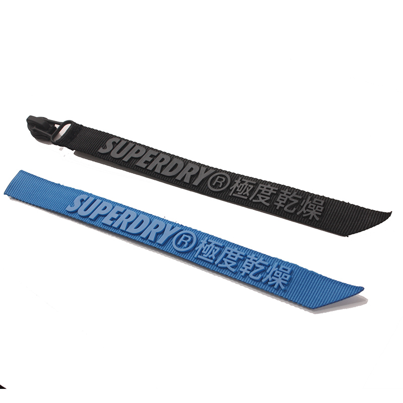 TPU injection woven pull tab