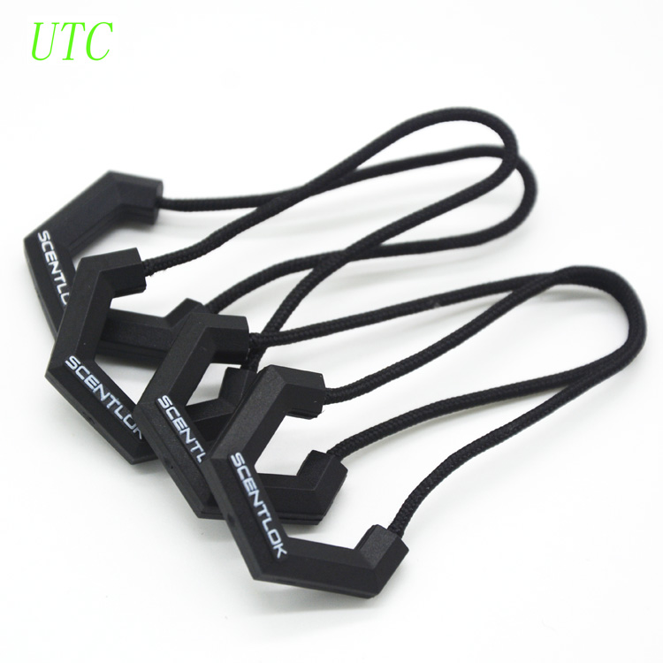 printed u shape rope pull tab for backpack