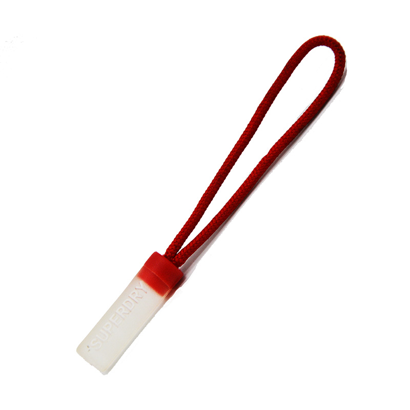 two colors tpu zip pull tabs
