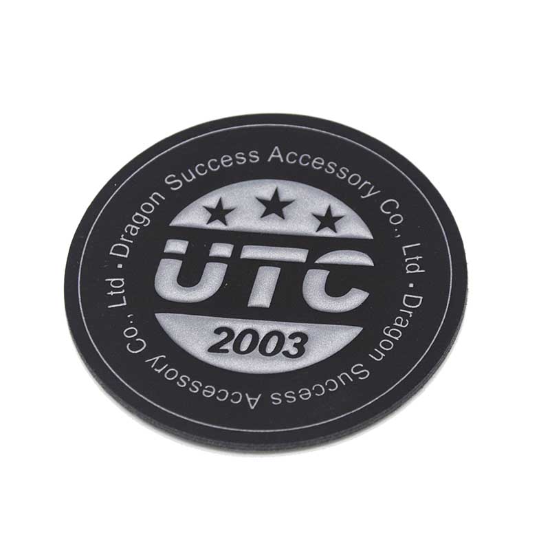 pressed printing reflective logo patch