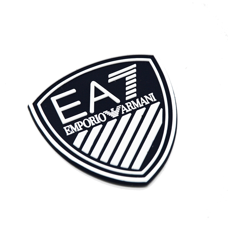 brand silicone rubber  plastic emblem badge