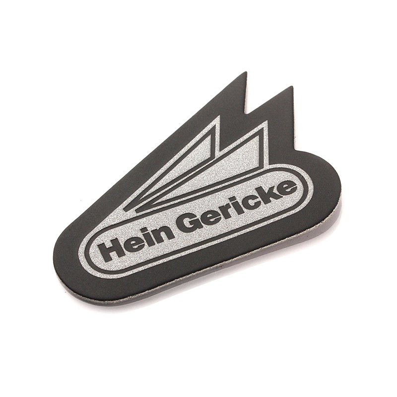 brand customized reflective workwear pressed badge