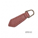 leather zip puller