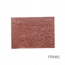 jeans fake leather patches label