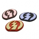 apparel pvc rubber badge