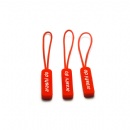 custom apparel  plastic zipper pull tabs