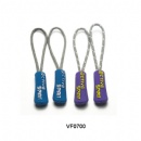 bag cord pull tab with printed  logo