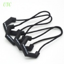 printed u shape rope pull tab for backpack