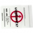 tpu film printed wash care label