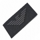 silicone velcro badge