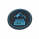 promotion iron on apparel pvc patch