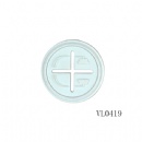 silicone rubber label earphone badge